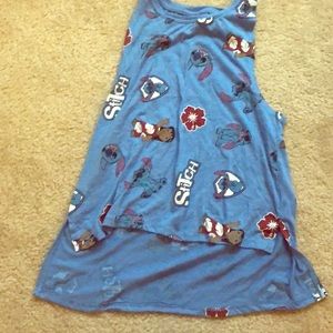 LILO and stitch muscle tee